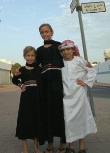 Dressed in costume ready for National Day