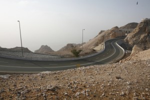 The crazy road up Jebel Hafeet