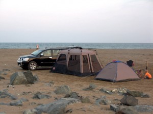 Camping in Khor Kalba