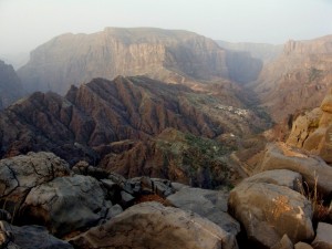 Location of the Jebel Akhdar War