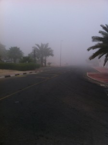 Dubai fog - rubbish weather happens everywhere!