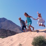 The Tribe dune jumping!