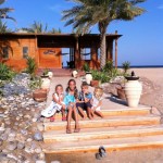 Outside the fabulous true beach restaurant, Sambak, at the other end of the beach