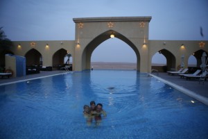 Tilal Liwa on the edge of the desert.  Stunning