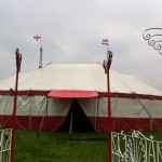 The Big Top under the stormy skies of Easter