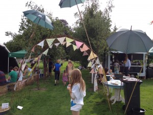 Entrance to Farm Fest 2014 at Parsonage Farm