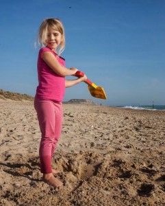 The Littlest back on the beach