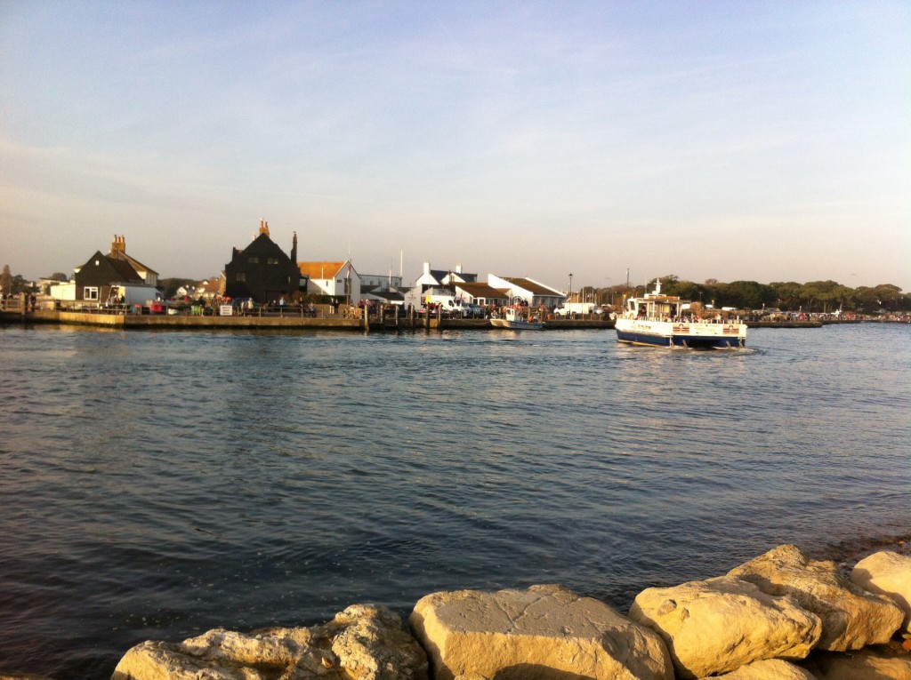 Looking across to Mudeford Quay