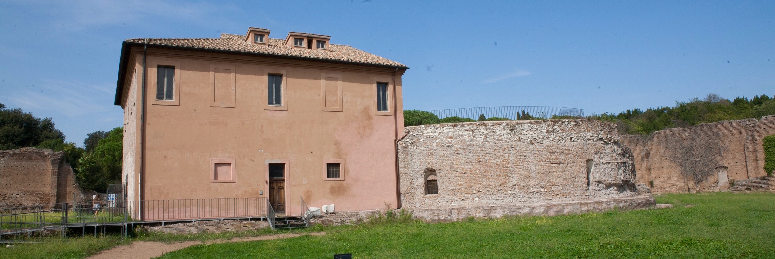 Outside the Tomb of Romulus